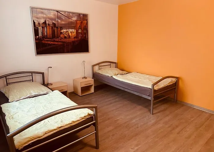 Apartamento Stayhere24 Grosse Monteur- Und Am Auenwald *